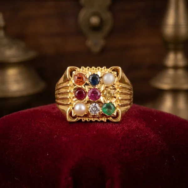 Premium_Quality_24_Carat_Gold_Plated_Brass_Navratna_Ring_For_Vastu_Correction_Unisex_Use