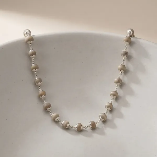 Beige_Original_Pure_8_Mm_Tulsi_Bead_And_Real_Silver_Plated_Brass_Premium_Mala_Necklace_For_Unisex