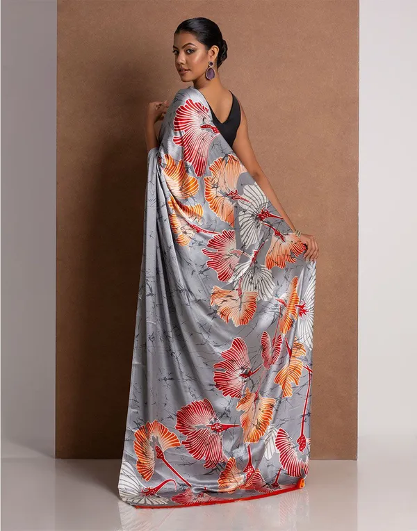 Multicolor_Modal_Silk_Saree_With_Blouse_For_Women