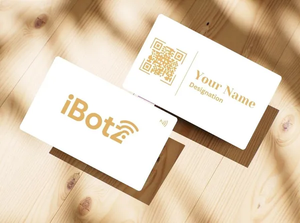 Ibotz_Premium_Pvc_Smart_Business_Card_With_Nfc_Qr_Code_And_Mini_Website_One_Time_Purchase_Premium_Material_Customization_Professional_Appeal