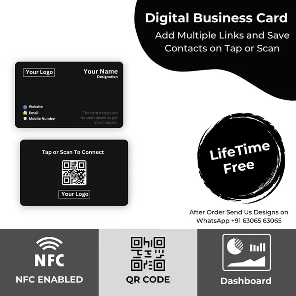 Ibotz_Premium_Pvc_Smart_Business_Card_With_Nfc_Qr_Code_And_Mini_Website_One_Time_Purchase_Premium_Material_Customization_Professional_Appeal