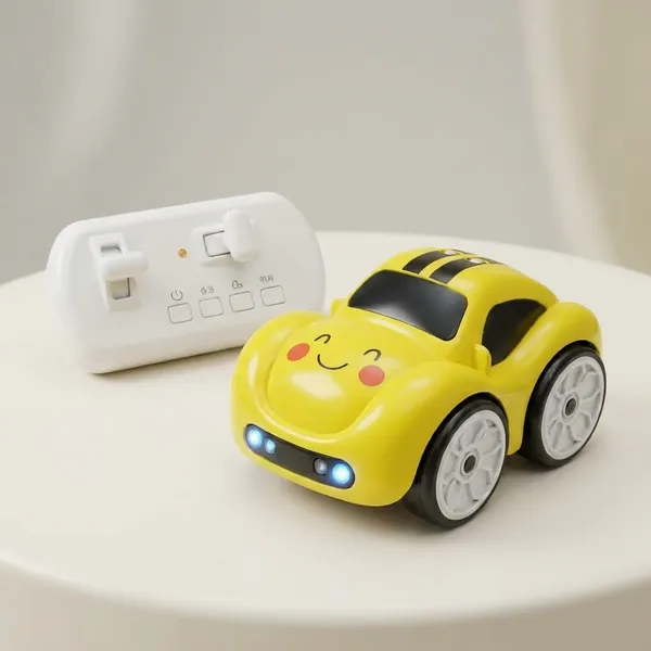 Yellow_Abs_Plastic,_Rubber,_Electronic_Components_Remote_Control_Car_For_Kids