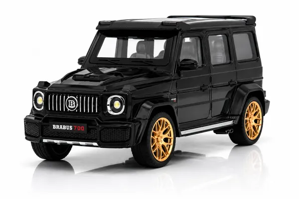 MERCEDES_BENZ_GWAGON_BRABUS_BLACK_DIE-CAST_MODEL_COLLECTIBLE