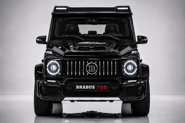 MERCEDES_BENZ_GWAGON_BRABUS_BLACK_DIE-CAST_MODEL_COLLECTIBLE