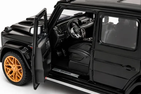 MERCEDES_BENZ_GWAGON_BRABUS_BLACK_DIE-CAST_MODEL_COLLECTIBLE