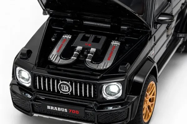 MERCEDES_BENZ_GWAGON_BRABUS_BLACK_DIE-CAST_MODEL_COLLECTIBLE