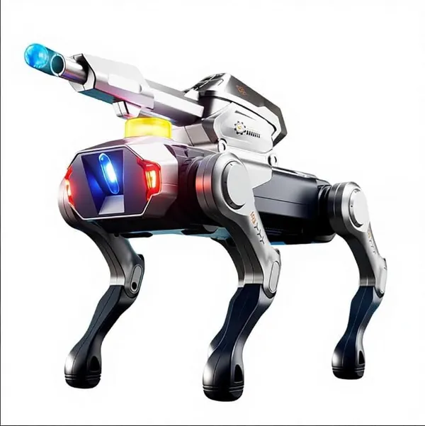 Black_Abs_Plastic,_Electronic_Components,_Led_Lights_Robotic_Dog_Toy_For_Kids