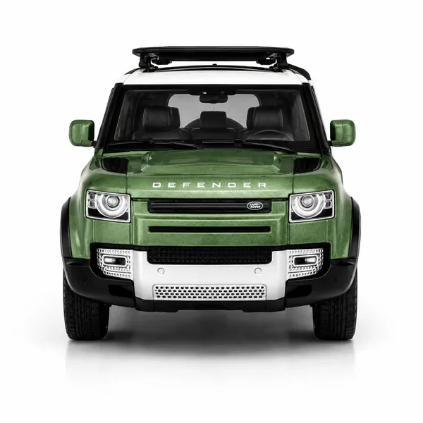 LAND_ROVER_DEFENDER_110_GREEN_1:24_DIE-CAST_CAR_MODEL_COLLECTIBLE