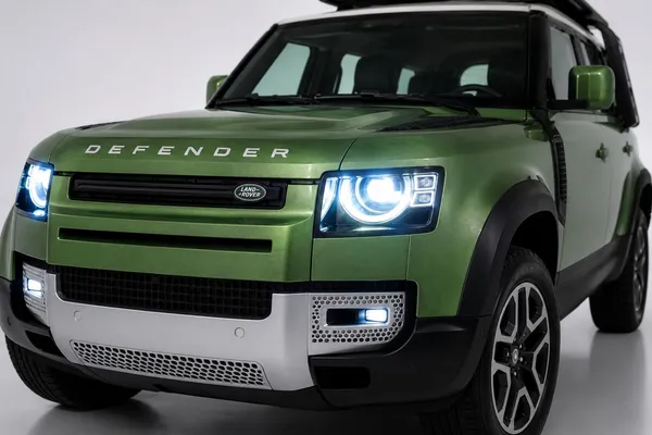 LAND_ROVER_DEFENDER_110_GREEN_1:24_DIE-CAST_CAR_MODEL_COLLECTIBLE