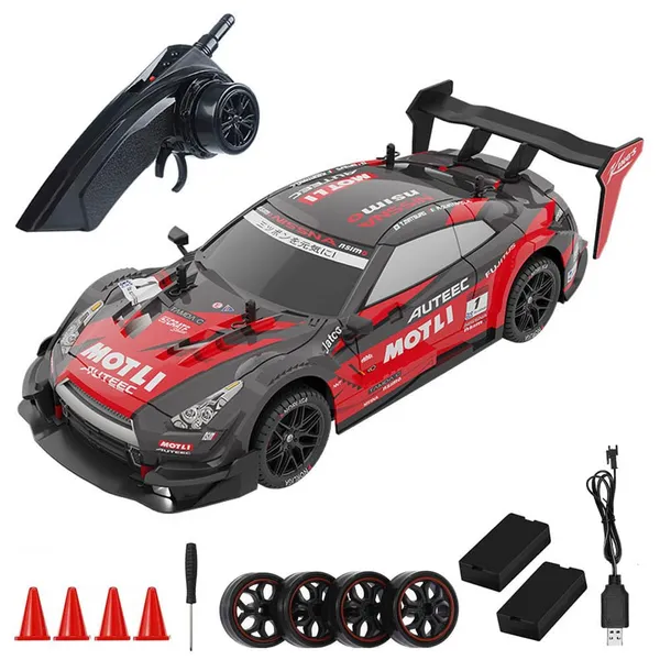 Red_And_Black_Abs_Plastic,_Metal_Parts,_Rubber_Tires_Remote_Control_Car_For_Kids