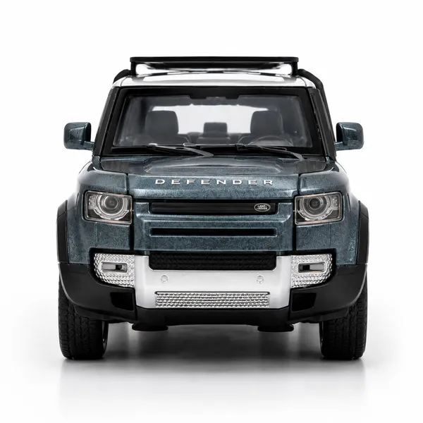 LAND_ROVER_DEFENDER_110_BLUE_1:24_DIE-CAST_CAR_MODEL_COLLECTIBLE