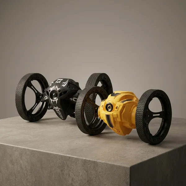 Black_Abs_Plastic,_Electronic_Components,_Rubber_Tires_Remote_Control_Car_For_Kids
