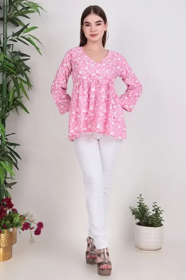 Baby_Pink_Cotton_Tops_For_Women