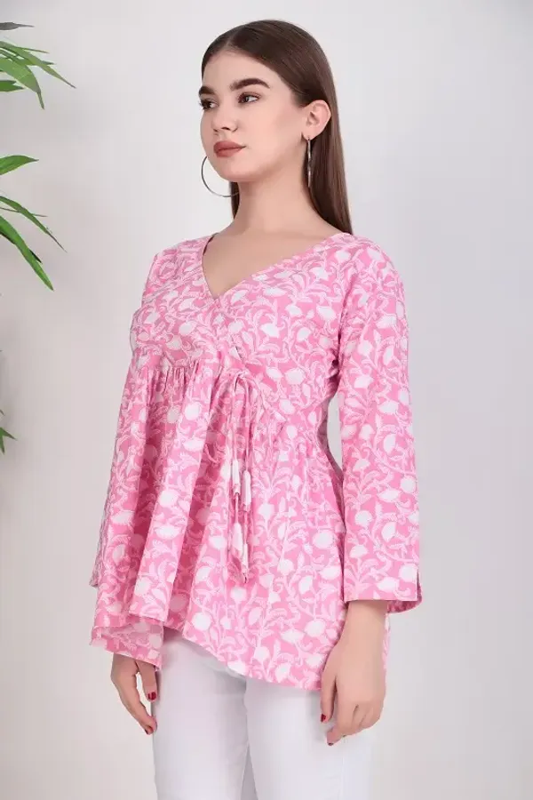 Baby_Pink_Cotton_Tops_For_Women