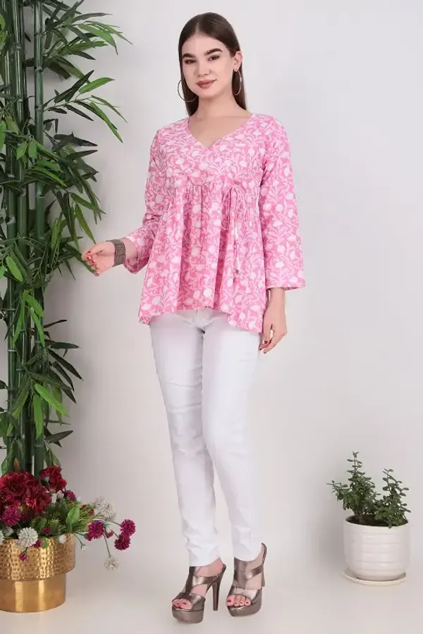Baby_Pink_Cotton_Tops_For_Women
