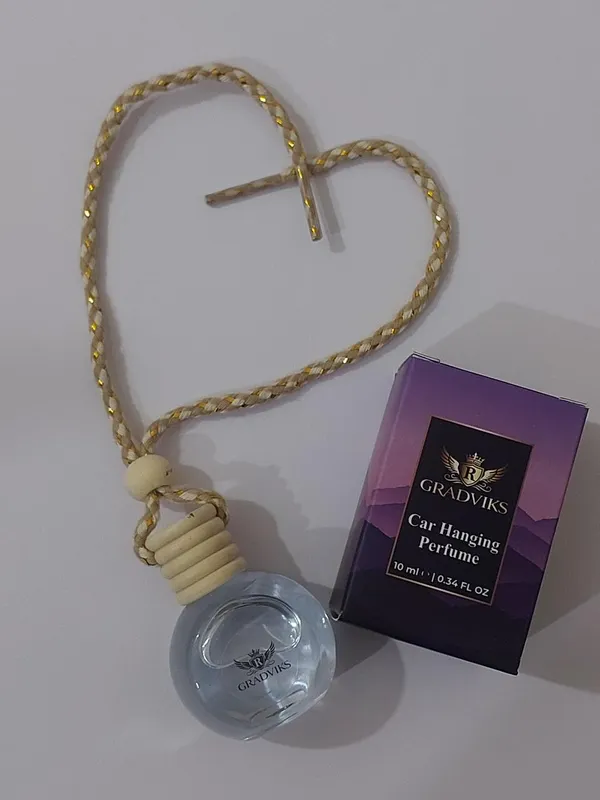 Gradviks_Lavender_Car_Hanging_Perfume_Glass_Bottle_With_Wooden_Cap