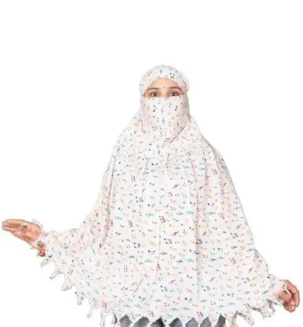 White_Cotton_Printed_Tassel_Trim_Prayer_Shawl_For_Women