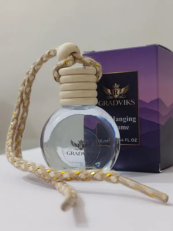 Gradviks_Lavender_Car_Hanging_Perfume_Glass_Bottle_With_Wooden_Cap