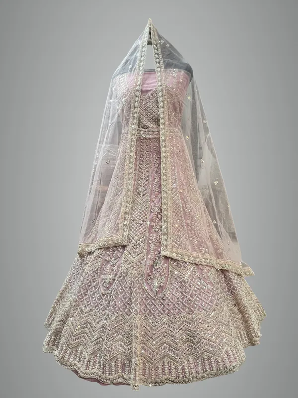 Dusty_Pink_&_Gold_Net_Bridal_Lehenga_Choli_Set_With_Embroidery