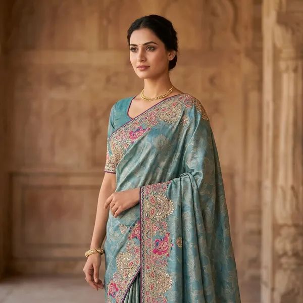 Banarasi_Silk_Saree_With_Heavy_Stone_Work
