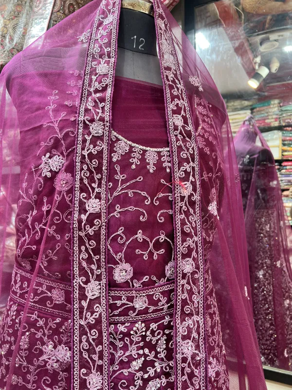 Purple_Net_Bridal_Lehenga_Choli_Set_With_Zari_Work