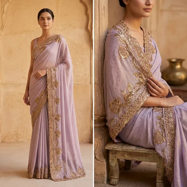 Mauve_Purple_Chiffon_Saree_With_Beadwork