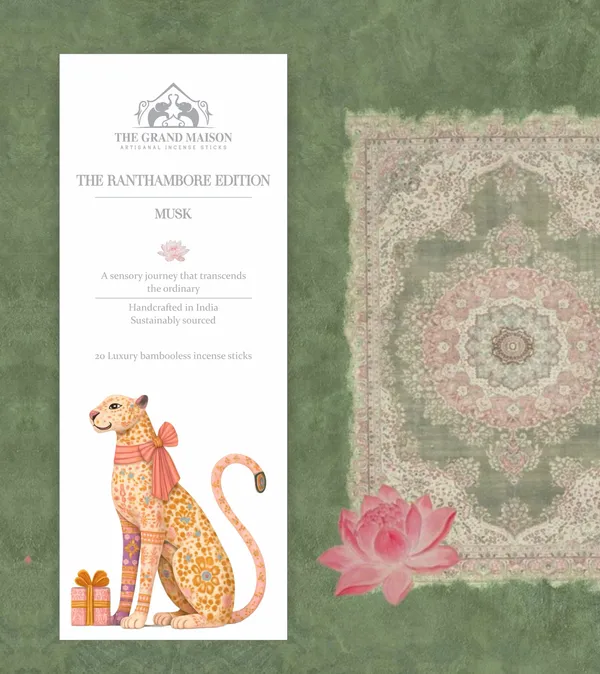 The_Grand_Maison_Ranthambore_Edition_Musk_Luxury_organic_bambooless_incense_sticks_,20_sticks