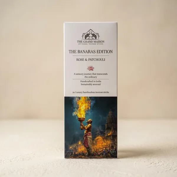 The_Grand_Maison_Banaras_Edition_Rose_&_Patchouli_Luxury_organic_bambooless_incense_sticks_,20_sticks