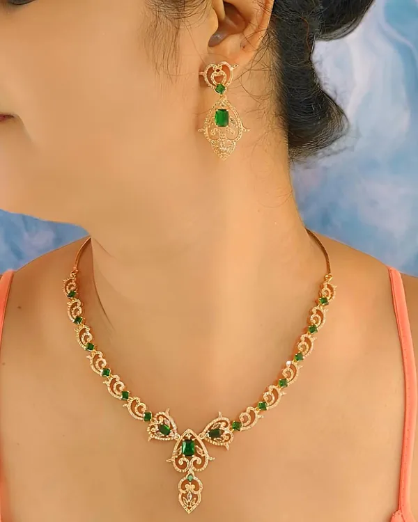 Green_American_Diamond_Necklace_Set_With_Dangler_Earrings_For_Women