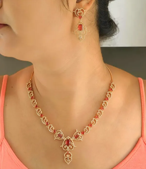 Red_American_Diamond_Necklace_Set_With_Dangler_Earrings_For_Women