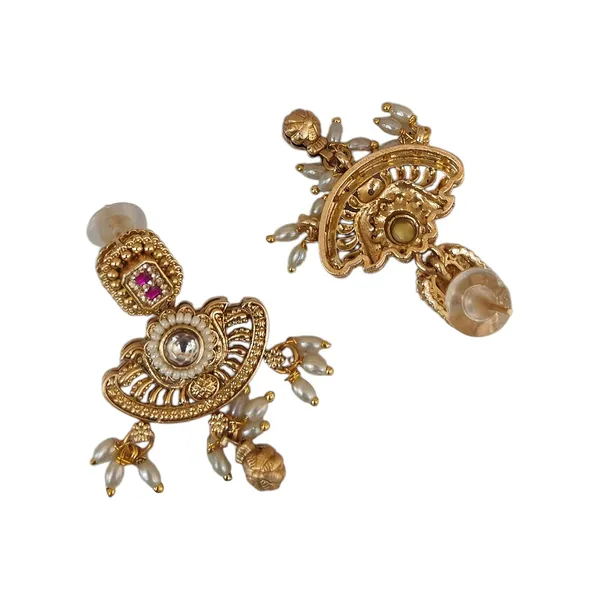 Golden_Kundan_Choker_Necklace_Set_With_Earrings_For_Women