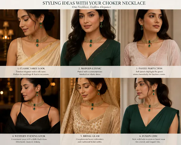 LJF_Green_Stone_Antique_Gold-Tone_Mehandi_finish_Necklace_Set_for_Women_|_Statement_Collar_Necklace_with_Matching_Drop_Earrings