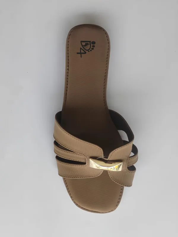 Womens_Olive_Brown_Synthetic_Leather_Flat_Sandals_Comfortable_Stylish_Casual_Durable_Wear