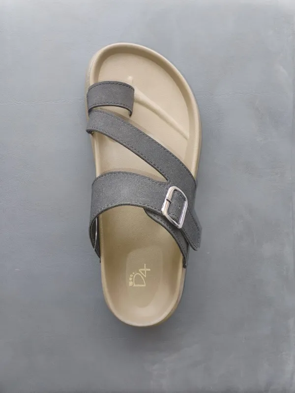 Cream_And_Grey_Comfort_Slide_Sandals_Adjustable_Straps_Comfortable_Casual_Daily_Wear_Anti_Slip