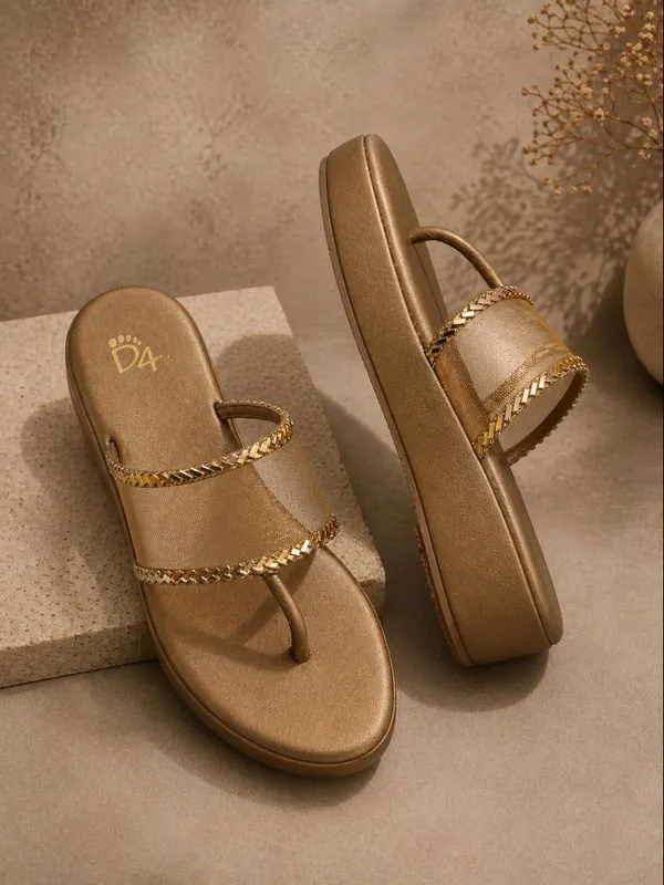 Womens_Light_Gold_Platform_Sandals_Golden_Braided_Strap_Stylish_Comfortable_Trendy