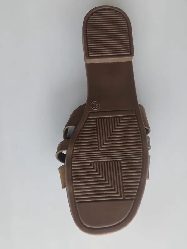 Womens_Olive_Brown_Synthetic_Leather_Flat_Sandals_Comfortable_Stylish_Casual_Durable_Wear