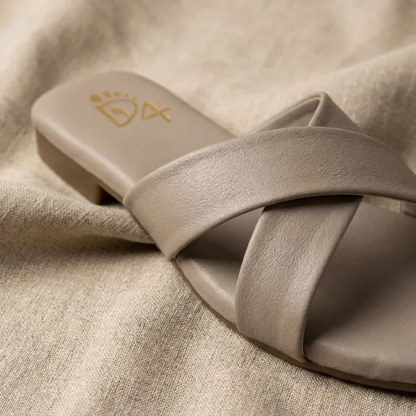 Grey_Cross_Strap_Slide_Sandals_For_Women_Stylish_Comfortable_Daily_Wear_Trendy
