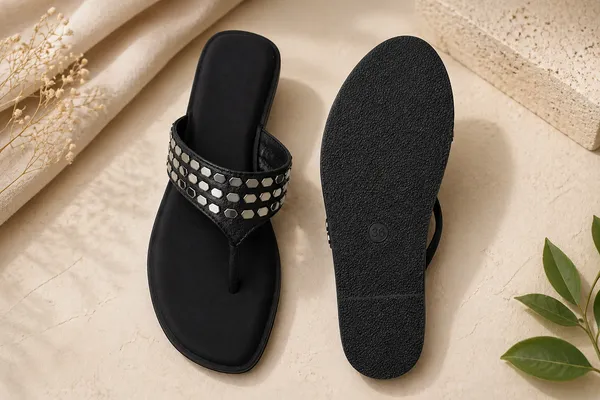Womens_Black_Flip_Flops_Studded_Straps_Stylish_Comfortable_Daily_Wear_Durable