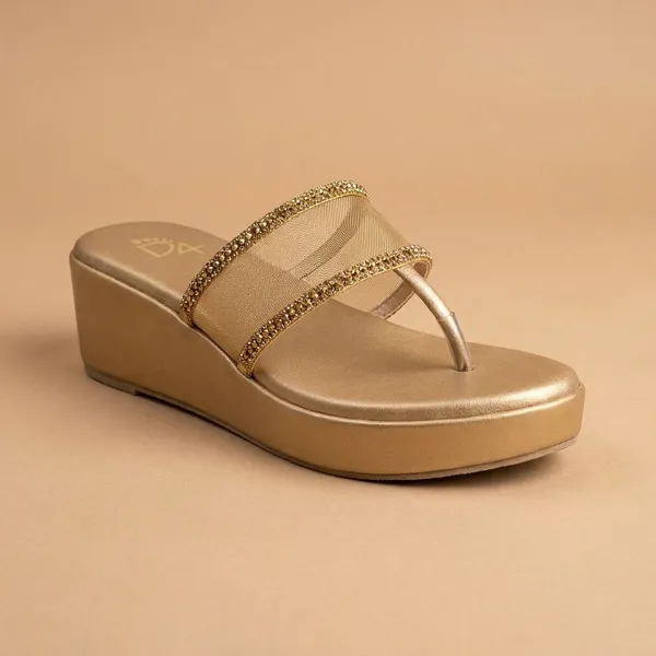 Beige_Mesh_Toe_Loop_Sandals_For_Women_Stylish_Comfortable_Casual_Lightweight