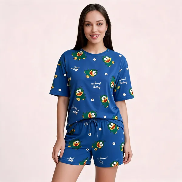 Blue_Hosiery_Cotton_Cartoon_Print_Relaxed_Fit_Pajama_Set_For_Women