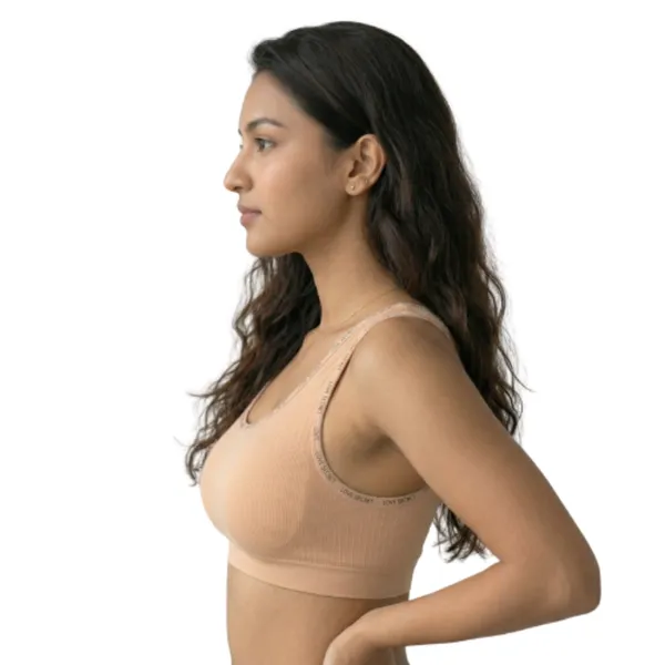 Black_Spandex_Padded_Comfort_Bra_for_Women