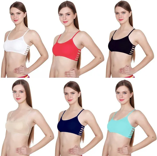 Women's_Lycra_Padded_Bra_With_Adjustable_Straps_Pack_Of_6