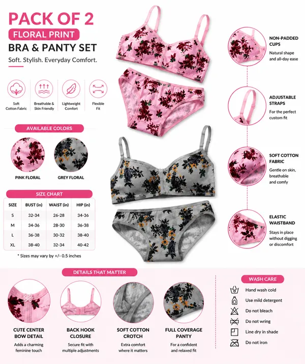Pink_And_Grey_Cotton_Floral_Bra_And_Panty_Set_for_Women