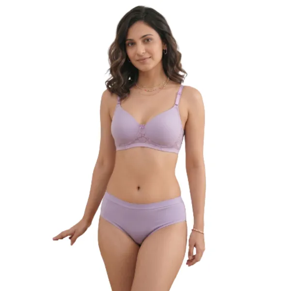 Purple_Lace_Plunge_Bra_And_Brief_Set_for_Women
