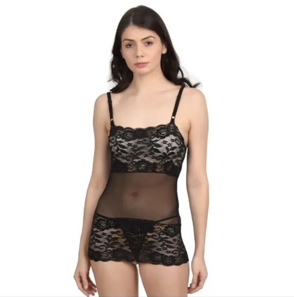 Beige_Lace_Camisole_And_Boyshort_Set_for_Women
