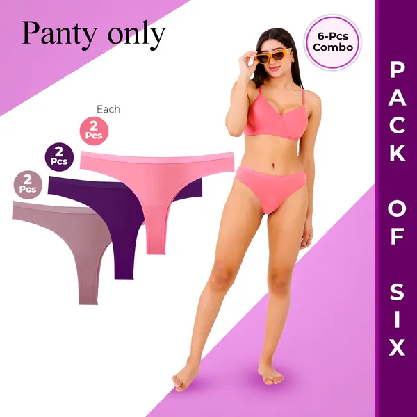 Multicolor_Brief_Panty_Set_for_Women