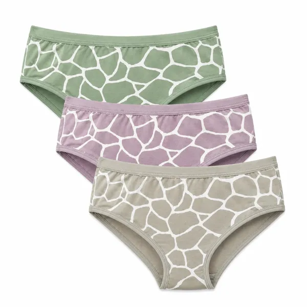 SOFTSWAY_Women's_Cotton_Hipster_Panties_Pack_of_3_|_Soft_Breathable_Printed_Underwear_|_Mid_Rise_Full_Coverage_Stretch_Panty_for_Women_&_Girls_|_Purple,_Green_&_Khaki_|_Size_XL