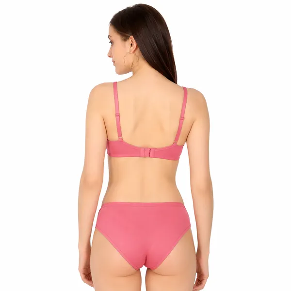 Beige_And_Pink_Bra_And_Panty_Set_For_Women