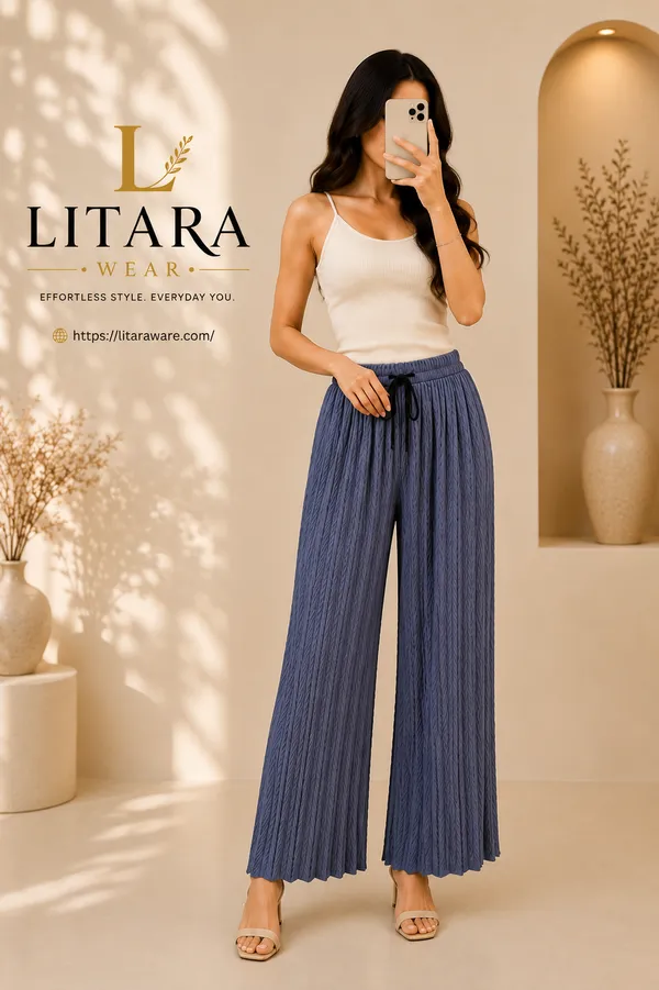 Grey_Lycra_Sarina_Pleated_Trouser_For_Women