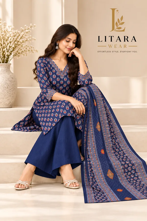Royal_Meher_Printed_Reyon__Kurta_Set_(blue)